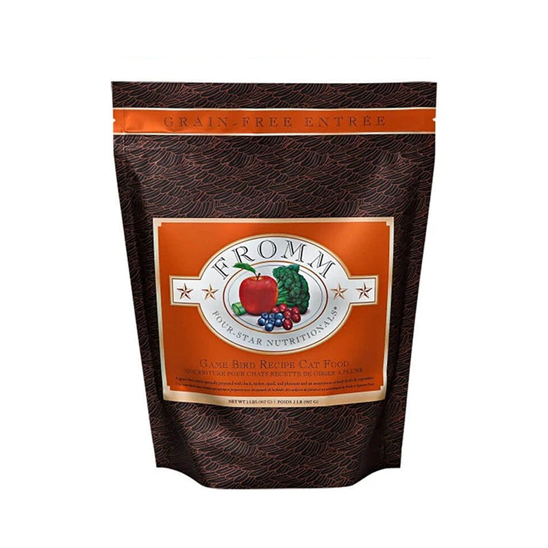 【Fromm】Four-Star Grain Free Dry Cat Food - Game Bird 10 lbs