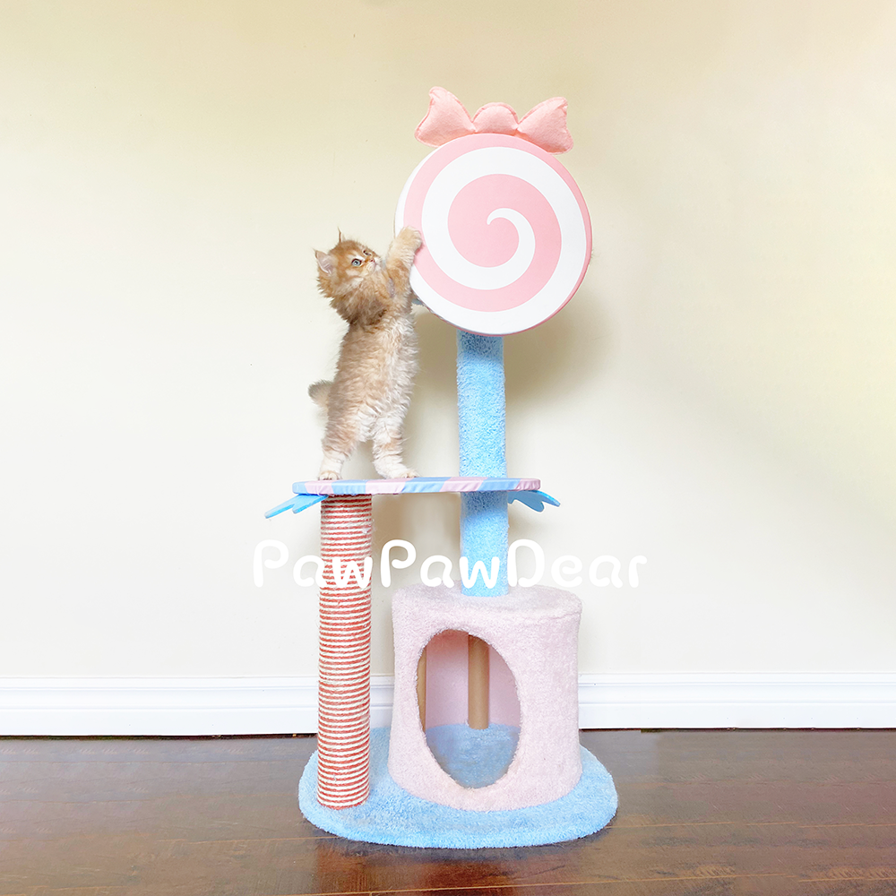 【BBDD】Meow Lollipop Cat Tree - 96 cm