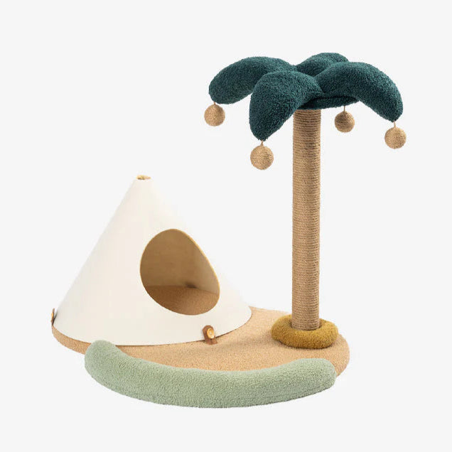 【Pidan】Cat - Palm Tree Nest - Island Paradise Design