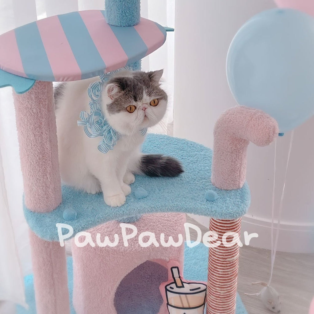 【BBDD】Meow Lollipop Cat Tree - 135 cm