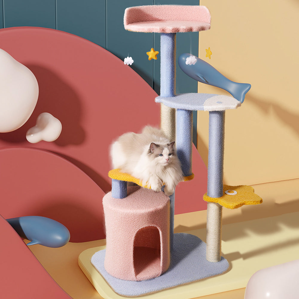 【BBDD】Meow Ocean Jumbo Cat Tree - 130 cm