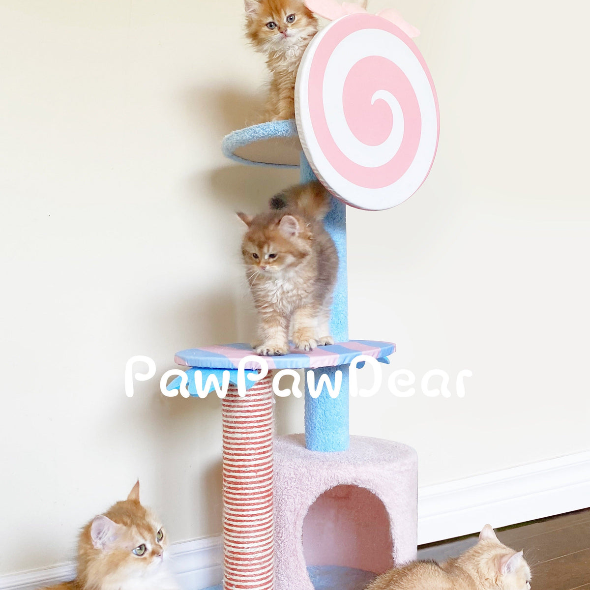 【BBDD】Meow Lollipop Cat Tree - 96 cm