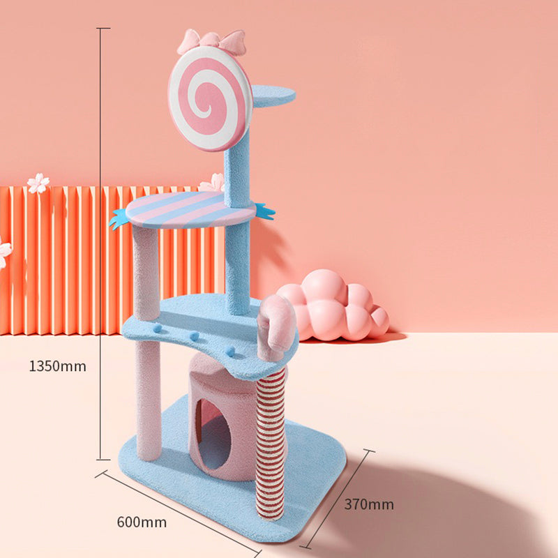 【BBDD】Meow Lollipop Cat Tree - 135 cm