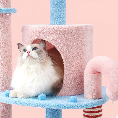 【BBDD】Meow Lollipop Cat Tree - 135 cm