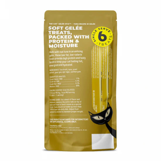【Tiki Cat】 Gelée Stix® Cat Treat - Tuna Recipe 3oz
