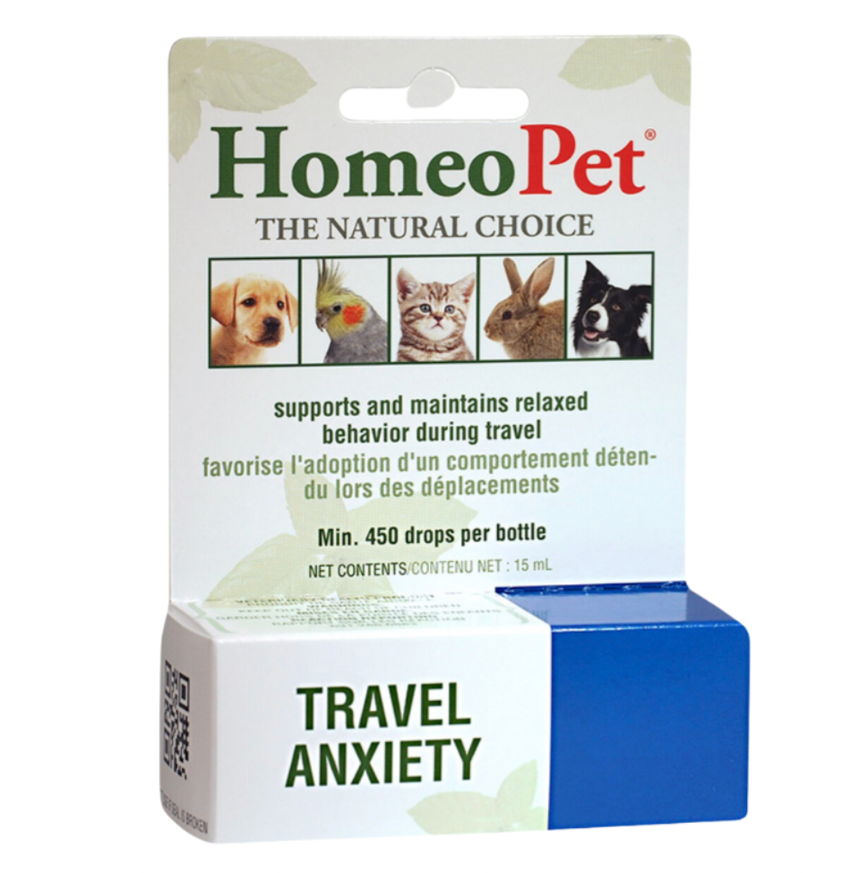 【HomeoPet】Travel Anxiety - Supports and Maintains Relaxed Behaviour during Travel