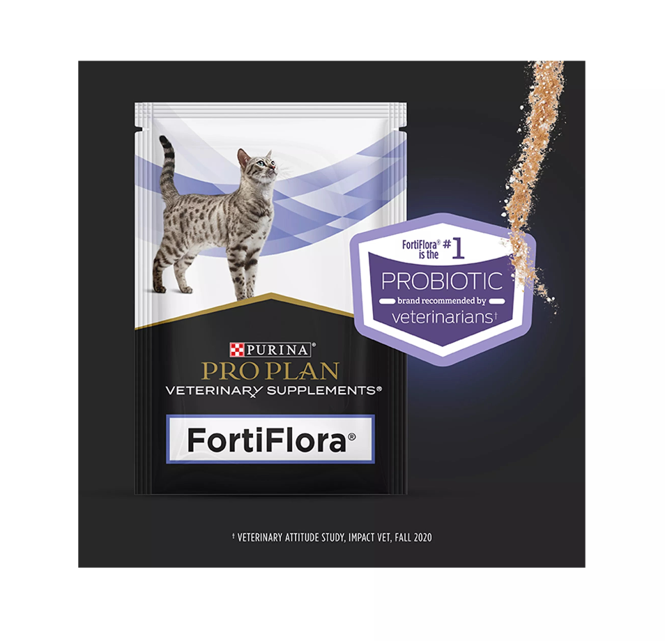 【Purina Pro Plan】Fortiflora - Feline Probiotic Powdered Cat Supplement - 30g