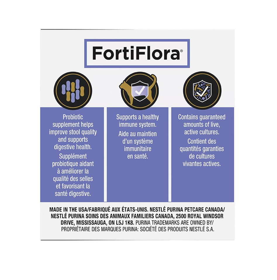 【Purina Pro Plan】Fortiflora - Feline Probiotic Powdered Cat Supplement - 30g