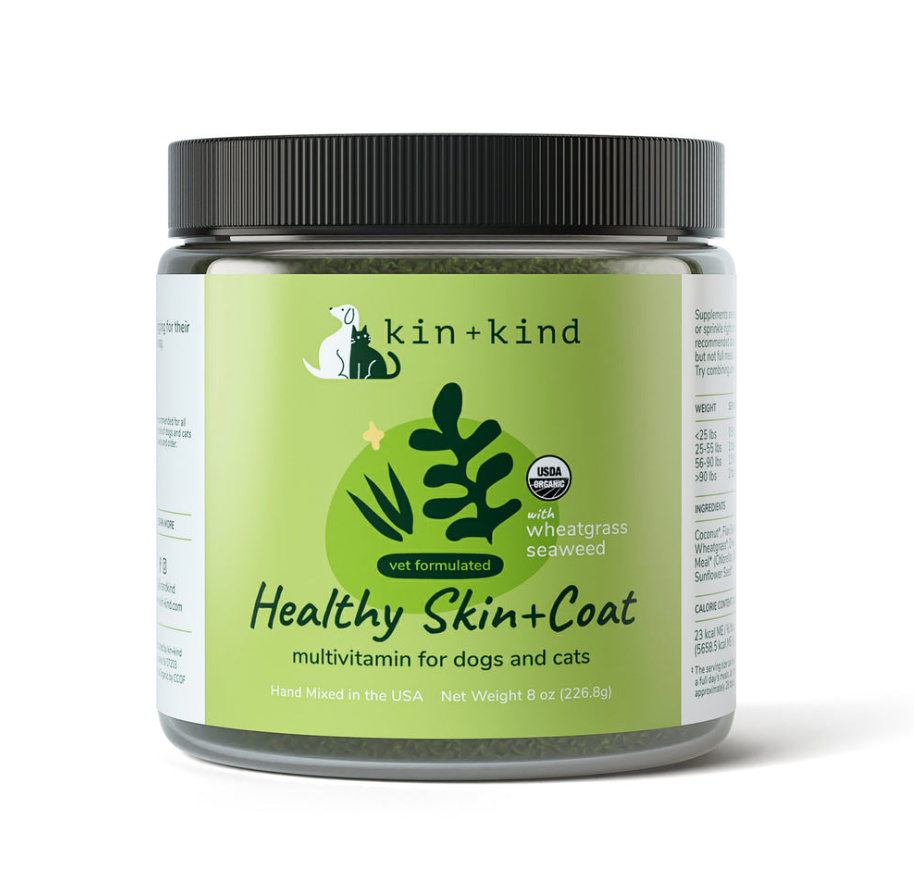 【Kin + Kind】Organic Healthy Skin & Coat Supplement 4oz