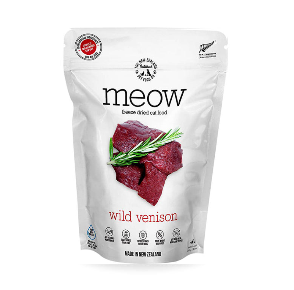 【NZPF】Meow-Freeze Dried Cat Food - Wild Venison-50g