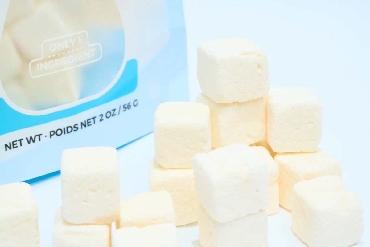 【Wagging Bum】ANYTIME YOGURT! Freeze-dried Plain Greek Yogurt - 2oz / 56g