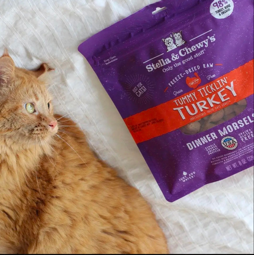 【Stella & Chewy's】 SC Cat Freeze-Dried Raw - Turkey Dinner Morsels- 3.5oz