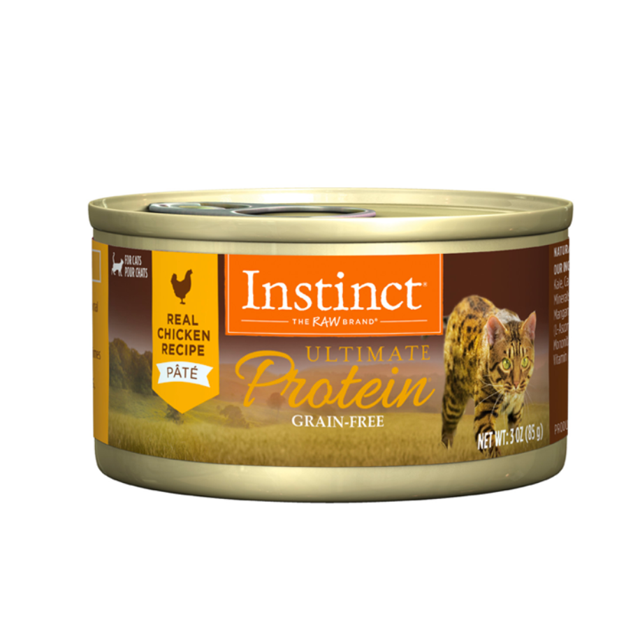 【INSTINCT】Canned Cat Food - Ultimate Protein Real Chicken 3oz