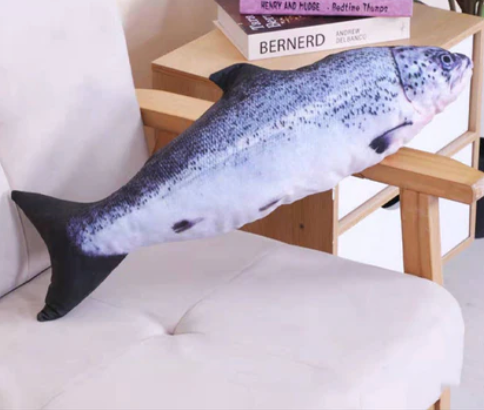 【Meow Club】Pet Cat Toy Plush Simulation Fish – Catnip Fish Toy