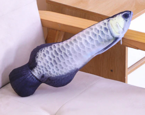 【Meow Club】Pet Cat Toy Plush Simulation Fish – Catnip Fish Toy