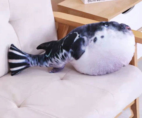 【Meow Club】Pet Cat Toy Plush Simulation Fish – Catnip Fish Toy