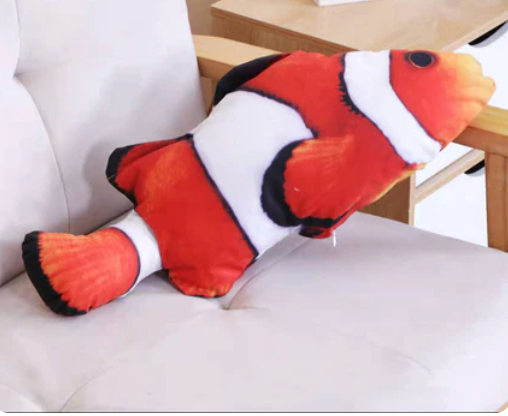 【Meow Club】Pet Cat Toy Plush Simulation Fish – Catnip Fish Toy