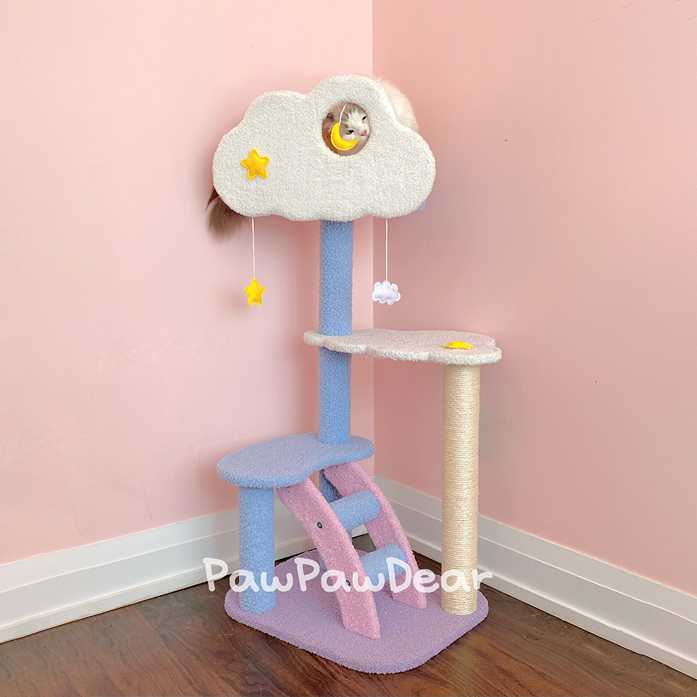 【BBDD】Meow Moonlight Cat Tree - 110 cm