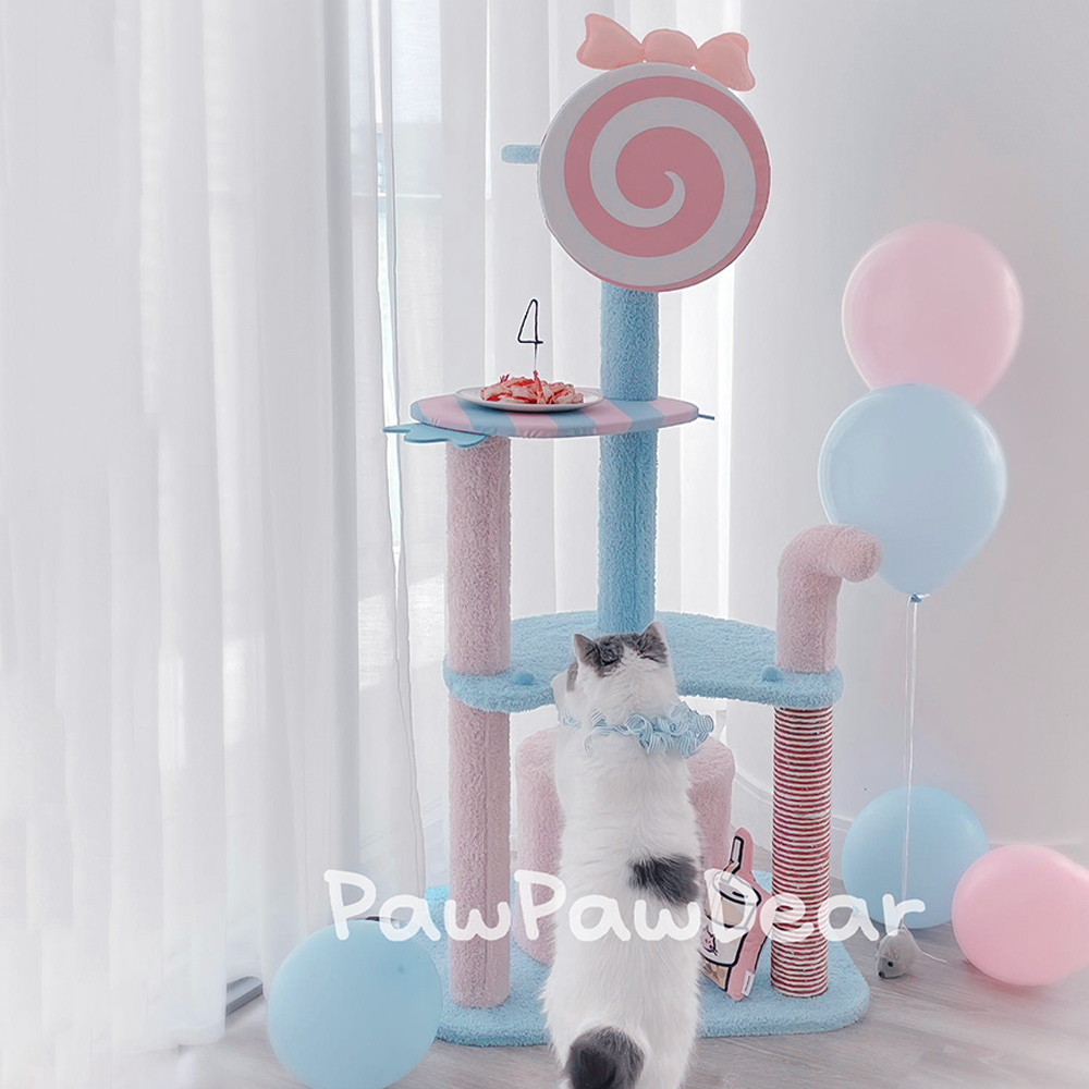 【BBDD】Meow Lollipop Cat Tree - 135 cm