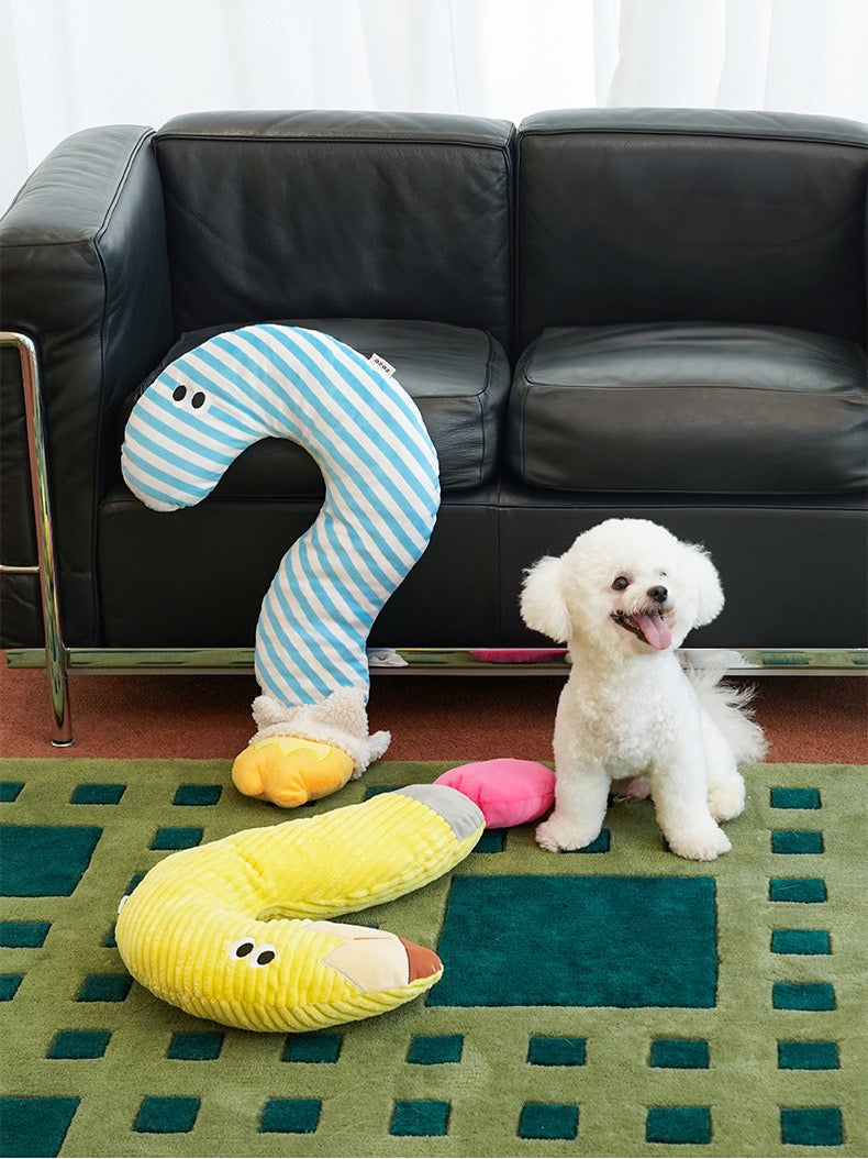 【Zeze】Question Mark Pillow Pet Toy