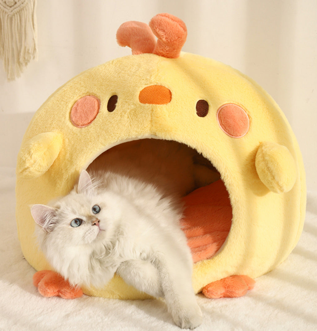 Yellow Chick Snuggle Bed