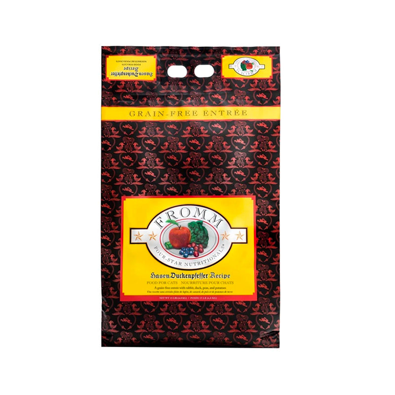 【Fromm】Four-Star Grain Free Dry Cat Food - Hasen Duckenpfeffer 10 lbs